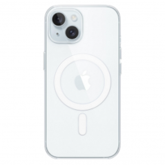 Coque en Silicone avec MagSafe iPhone 15 Plus Transparente (Apple) — Apple · Smarty Paris 18e